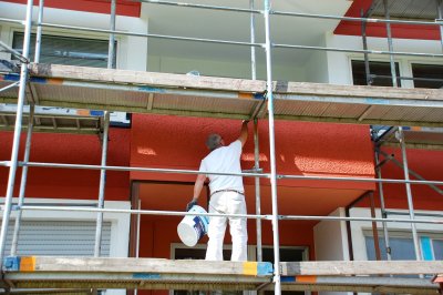 peinture murs façades extérieures